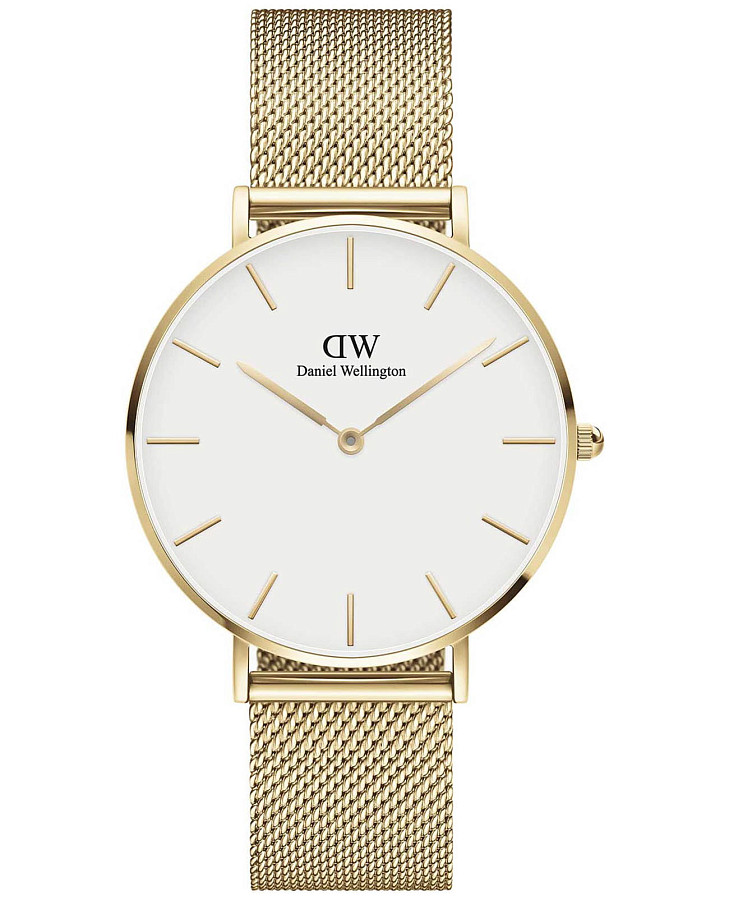 Часы Daniel Wellington Petite Evergold DW00100346 — женские, белый