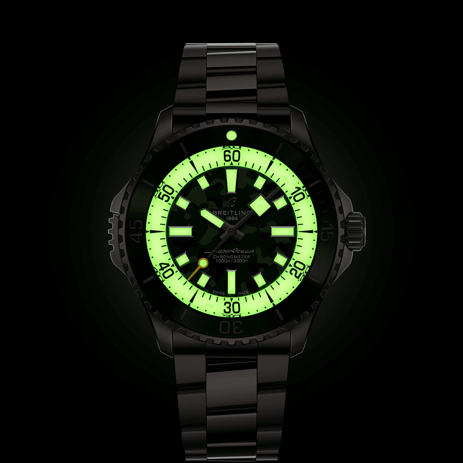 Часы Breitling Superocean Automatic 46 Super Diver E10379D31L1E1 — артикул E10379D31L1E1