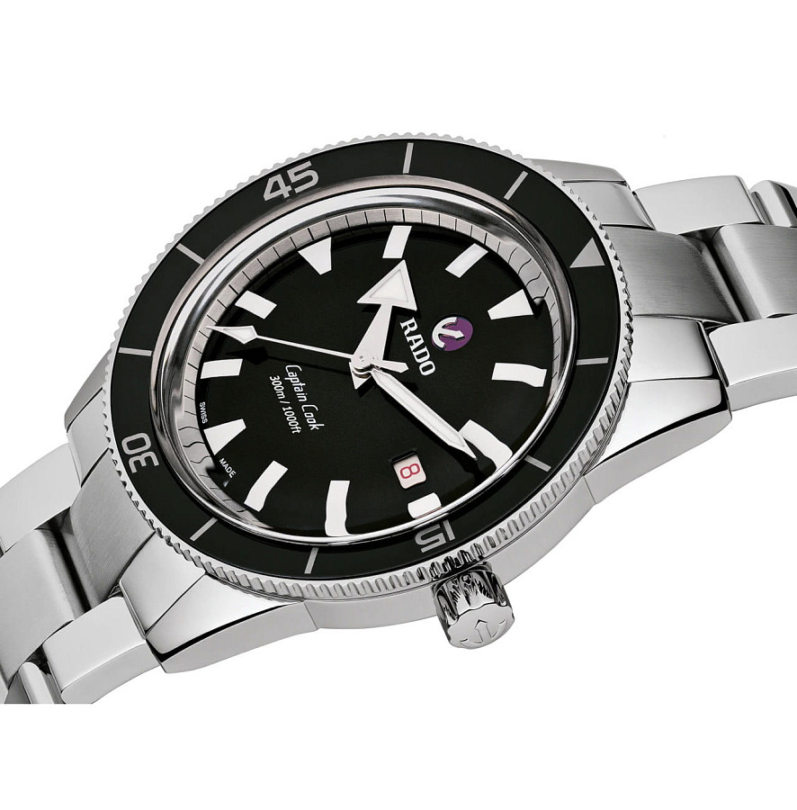 Часы Rado Captain Cook Automatic R32105153 — керамика сталь металл, Швейцария