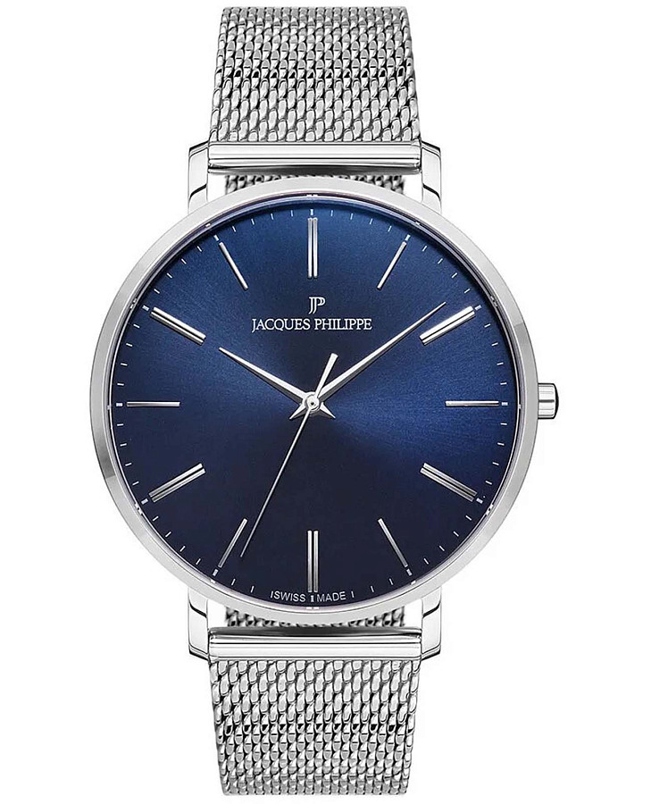 Часы Jacques Philippe Base JPQGS071236N — мужские, синий