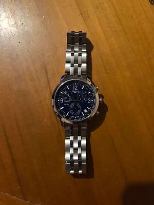 Фото покупателя: Швейцарские наручные часы Tissot PRC 200 Chronograph T114.417.11.047.00 с хронографом