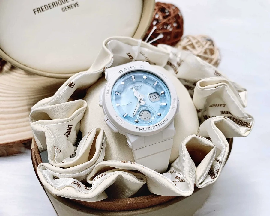 Часы Casio Baby-G BGA-250-7A1 — кварцевые, Япония, женские