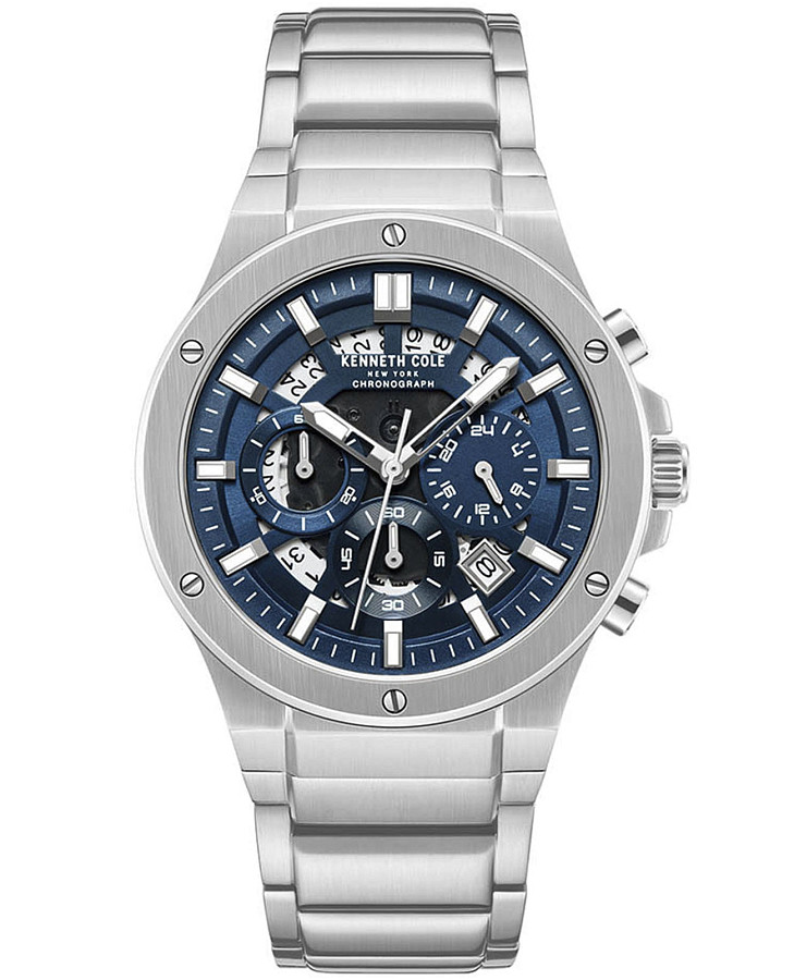 Часы Kenneth Cole KCWGI0058302 — мужские, синий