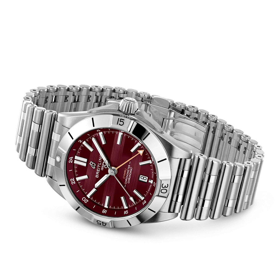 Часы Breitling Chronomat Automatic GMT 40 A323988B1K1A1 — металл сталь, Швейцария