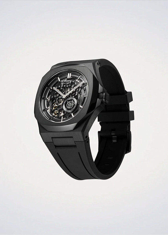 Часы D1 Milano Skeleton SKRJ17 — каучук, мужские