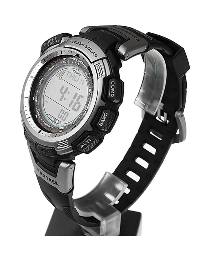 Часы Casio Pro Trek PRW-1300-1V — кварцевые, пластик