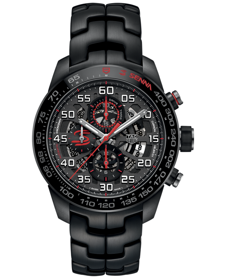 Часы TAG Heuer Carrera CAR2A1L.BA0688 — мужские, черный