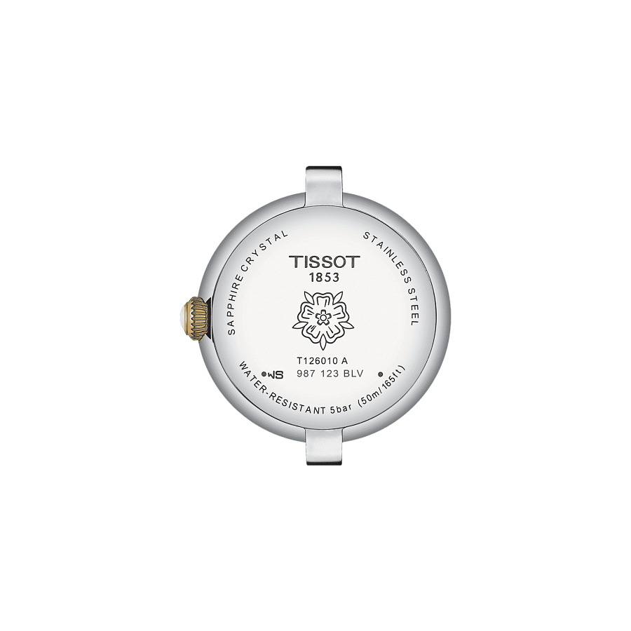Часы Tissot Bellissima Small Lady T126.010.22.013.00 — сталь c pvd покрытием, женские