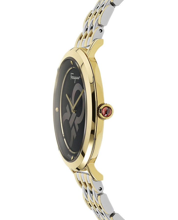 Часы Salvatore Ferragamo chic SFYH00421 — кварцевые, металл сталь