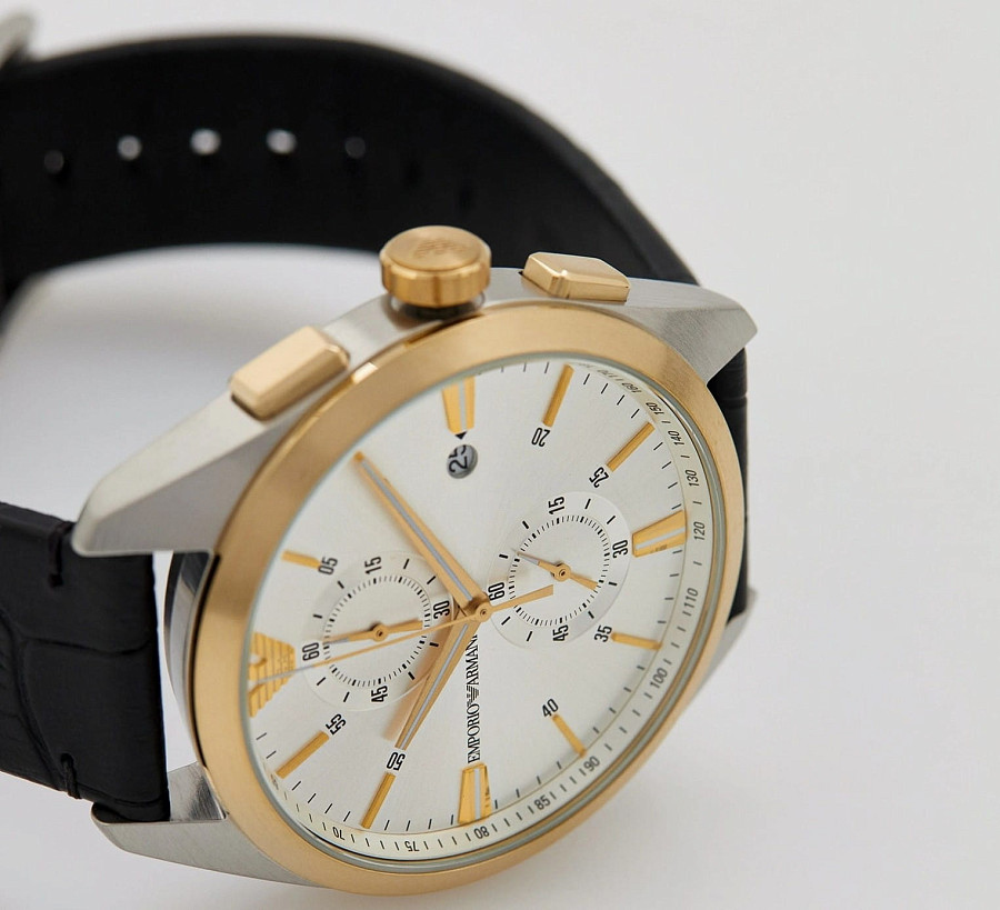Часы Emporio Armani Claudio AR11498 — мужские, серебристый