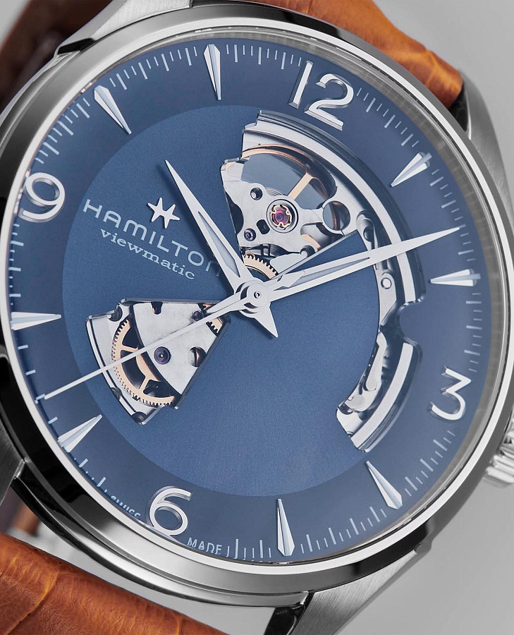 Часы Hamilton Jazzmaster Open Heart Auto H32705541 — сталь, Швейцария