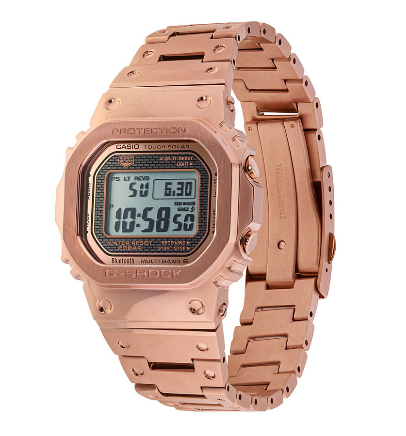 Часы Casio G-Shock GMW-B5000GD-4ER — сталь металл, Япония