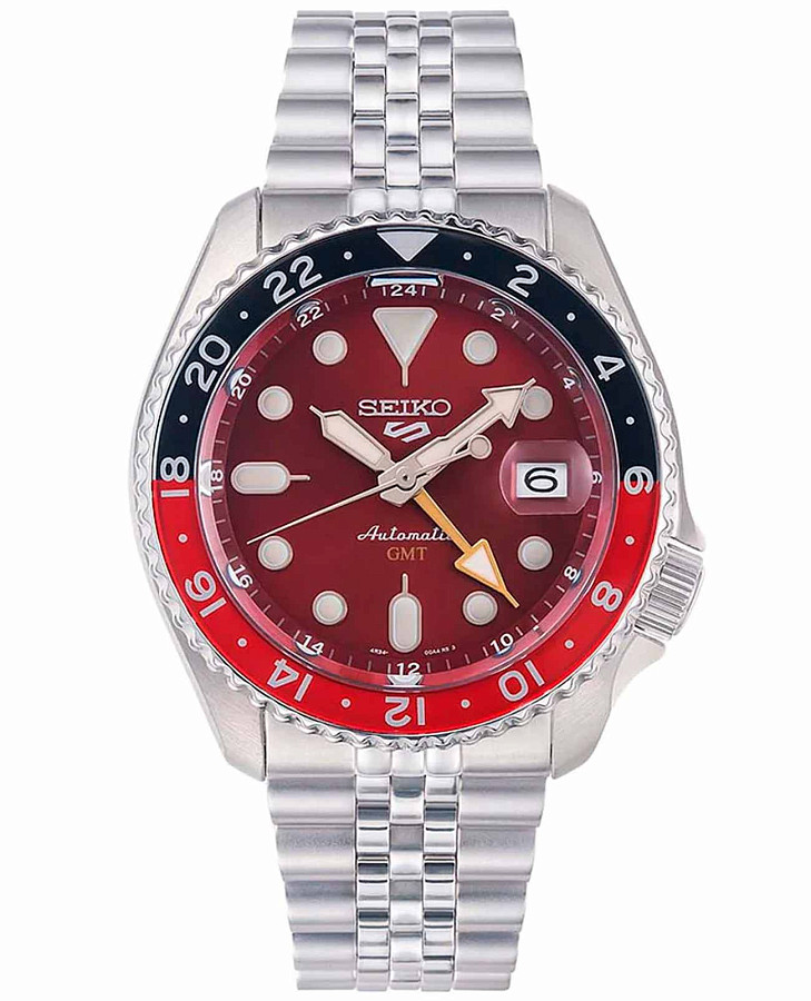 Часы Seiko 5 Sports SSK031K1 — мужские, красный