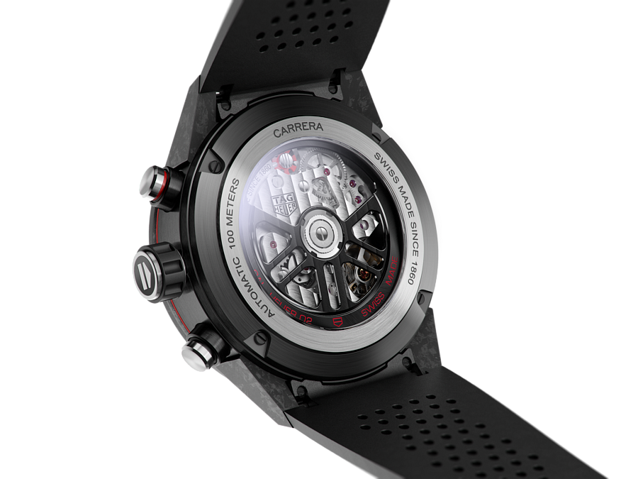 Часы TAG Heuer Carrera CBG2016.FT6143 — механические, сталь карбон