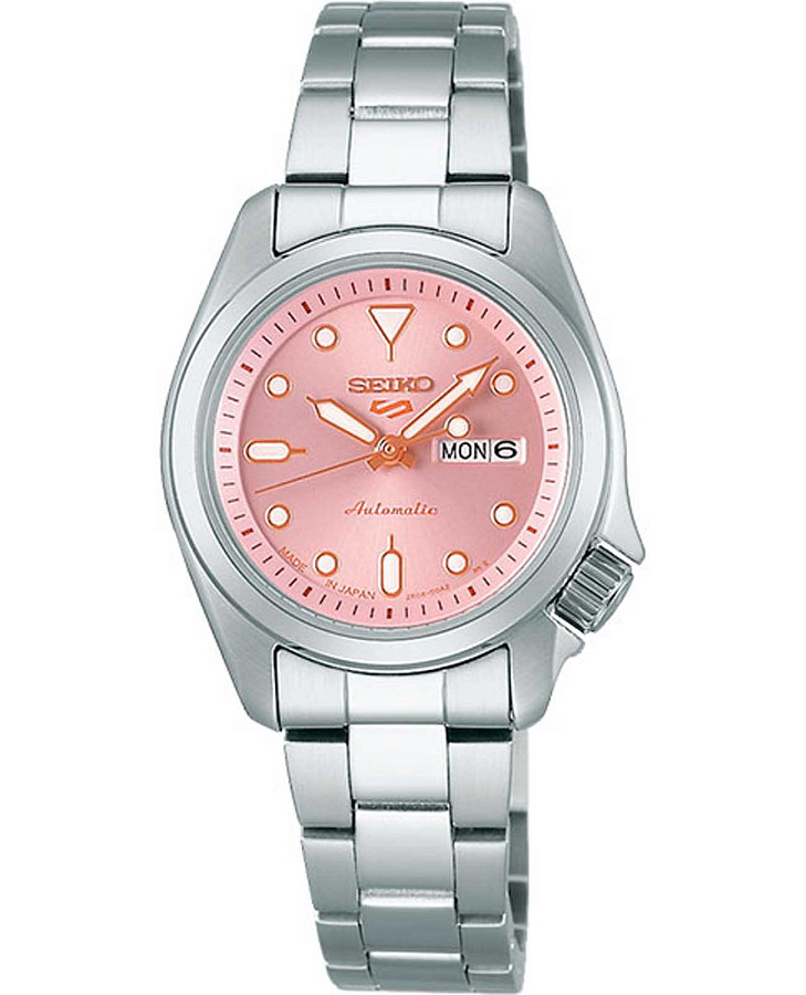Часы Seiko 5 Sports SRRA003 — женские, розовый