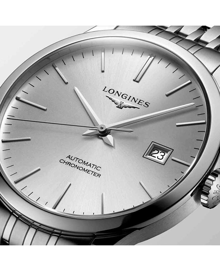 Часы Longines Record Collection L2.821.4.72.6 — Швейцария, механические