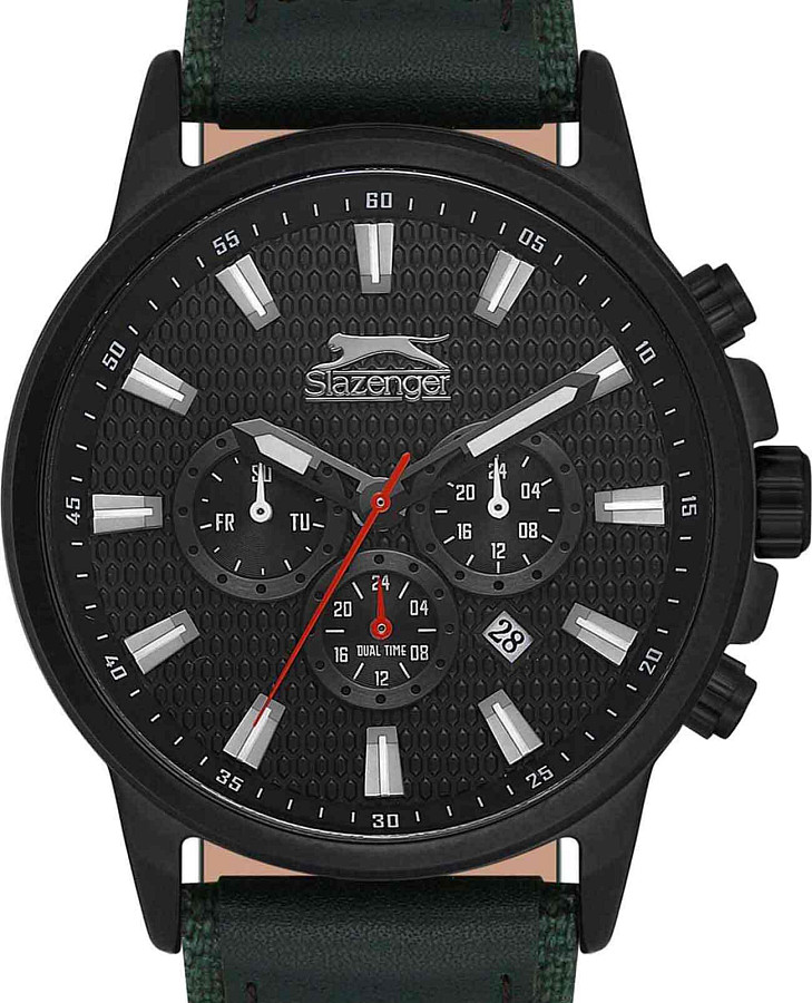 Часы Slazenger SL.09.2105.2.02 — кварцевые, суперметалл металл