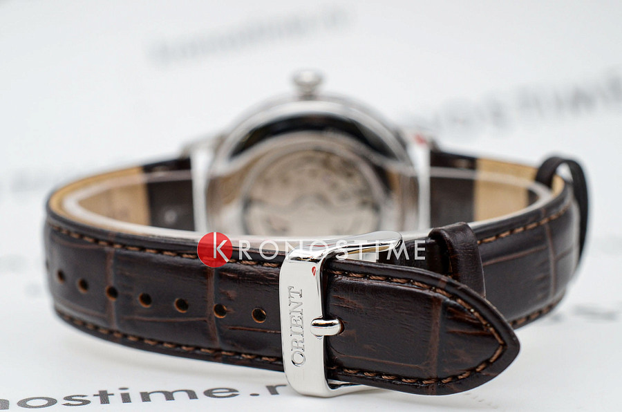 Часы Orient Sun & Moon RA-AK0804Y (RN-AK0804Y) — кожаный, мужские