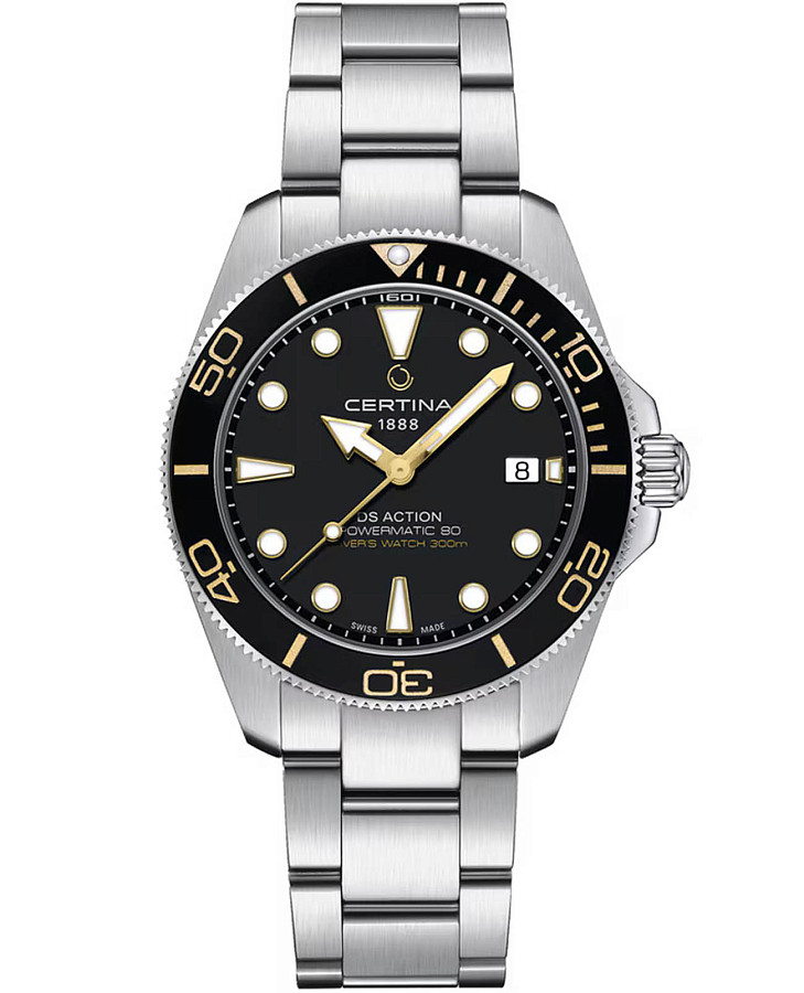 Часы Certina DS Action C048.407.11.051.01 — мужские, черный