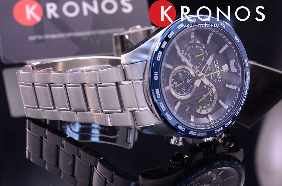Часы Seiko Conceptual Series Sports SSB301P1 — кварцевые, сталь металл