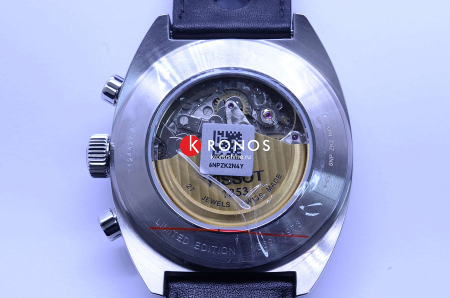 Часы Tissot Heritage 1973 T124.427.16.031.00 — металл сталь, мужские, Швейцария