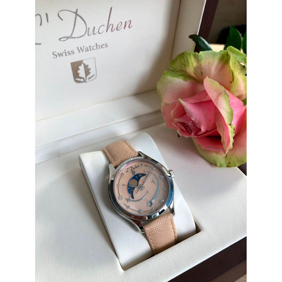 Часы L'Duchen Perseides D 837.15.45 — женские, кожаный