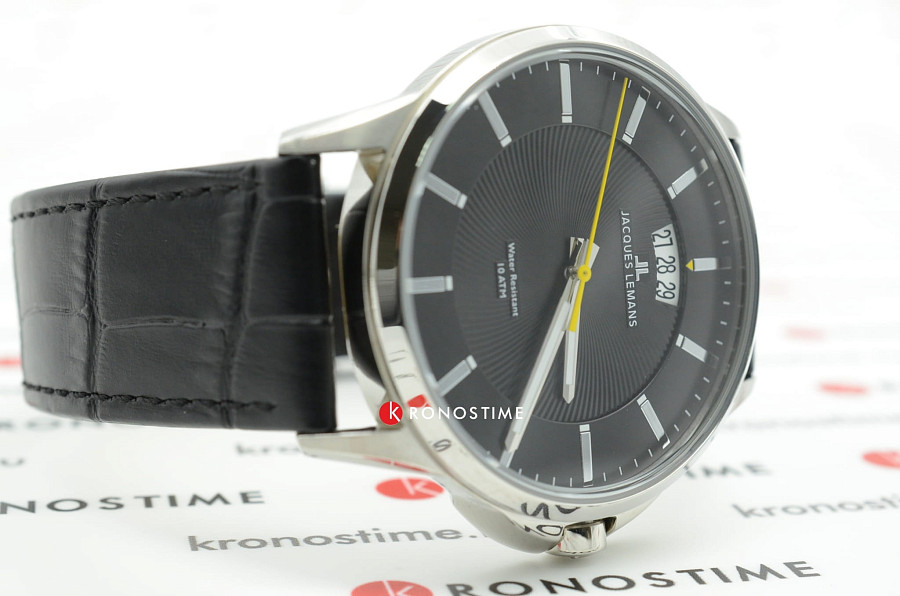 Часы Jacques Lemans Classic 1-1540A — кварцевые, сталь металл