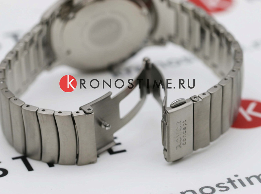 Часы Boccia Titanium Circle-Oval 3645-04 — мужские, серебристый