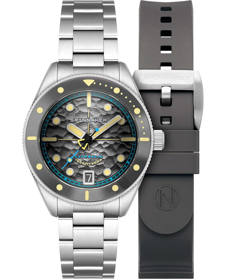Часы Spinnaker Piccard SP-5159-44 — мужские, серый