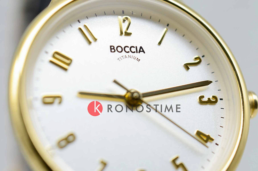 Часы Boccia Titanium 3319-03 — титановый c pvd покрытием, женские
