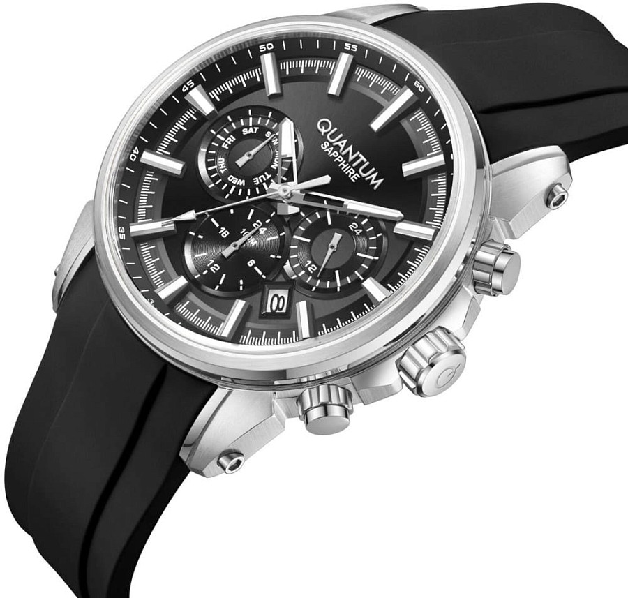 Часы Quantum Powertech PWG1220.350 — кварцевые, металл сталь