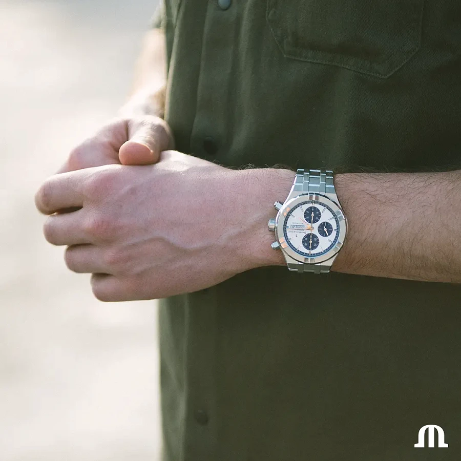 Часы Maurice Lacroix Aikon Automatic AI6038-SS002-131-2 — нержавеющая сталь, мужские