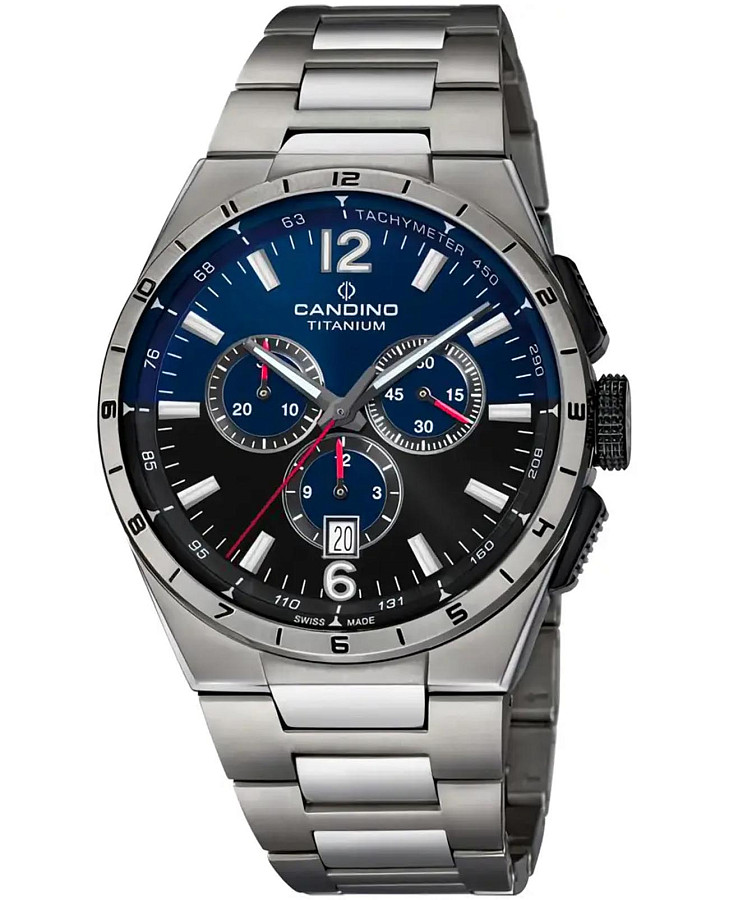 Часы Candino Titanium Chrono C4603/M — мужские