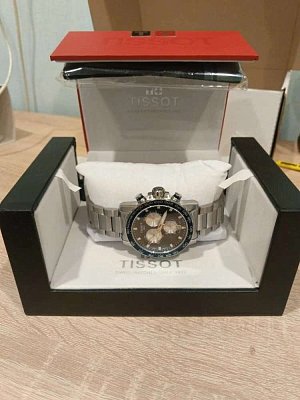 Фото покупателя: Швейцарские наручные часы Tissot SuperSport Chrono T125.617.11.041.00 с хронографом