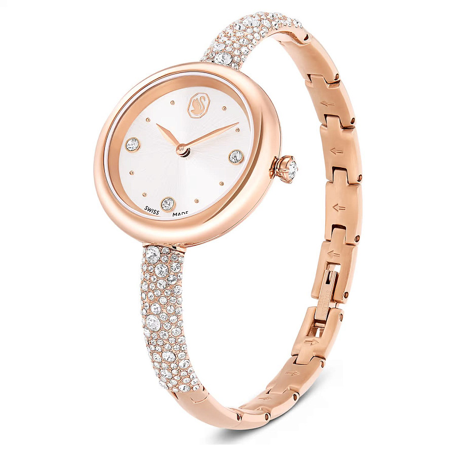 Часы Swarovski Sublima Bangle 5734633 — кварцевые, металл сталь