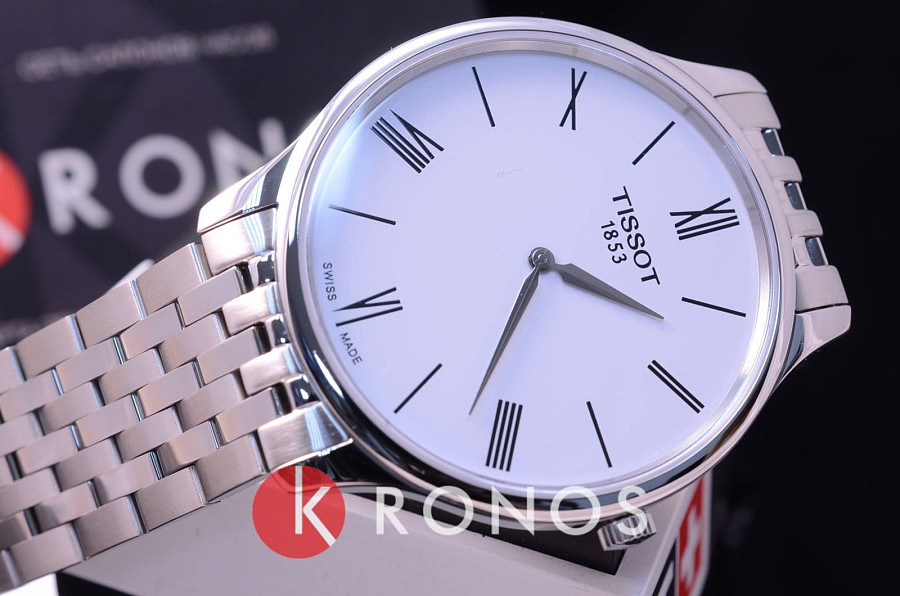 Часы Tissot Tradition 5.5 T063.409.11.018.00 — мужские, нержавеющая сталь