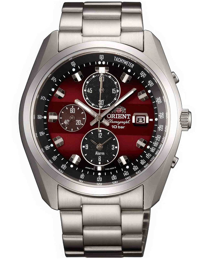Часы Orient Chronograph WV0031TY — мужские, красный