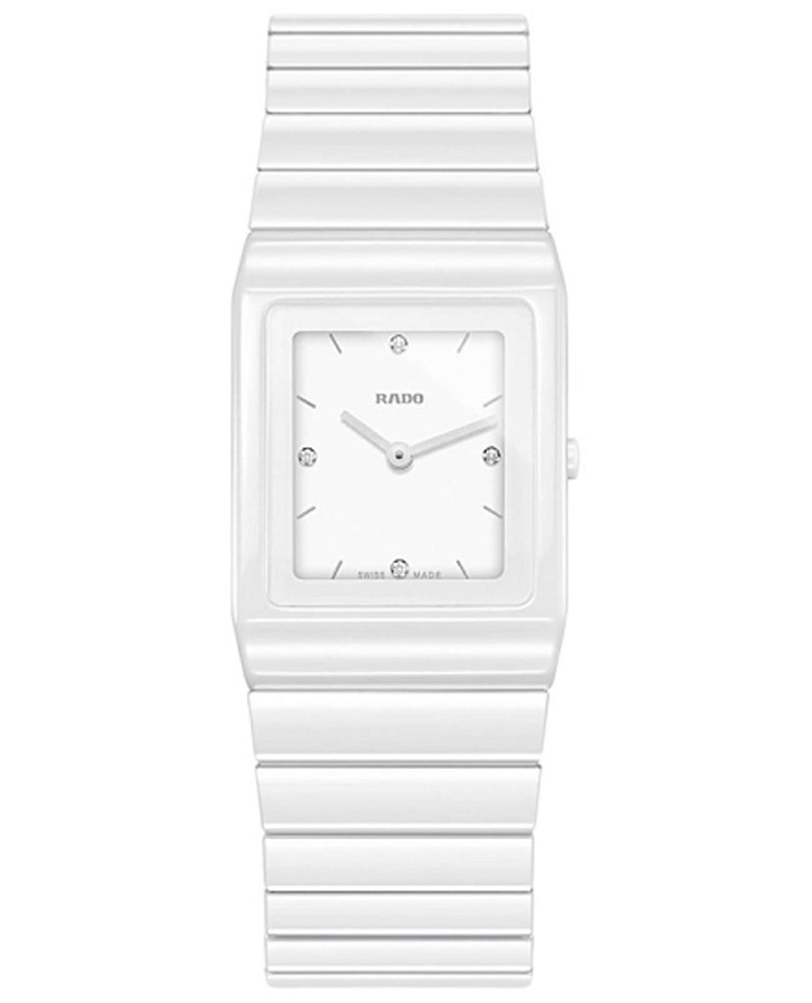 Часы Rado Ceramica R21703712 — женские, белый