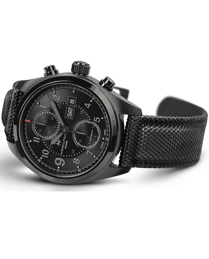 Часы Hamilton Khaki Field Auto Chrono H71626735 — артикул H71626735