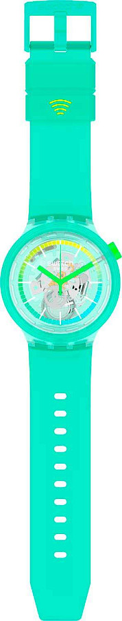 Часы Swatch Big Bold Swatch Pay! SO27L100-5300 — кварцевые, пластик