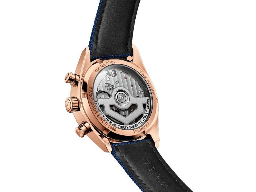 Часы TAG Heuer Carrera Chronograph Skipper CBS2241.FN8023 — золото, Швейцария