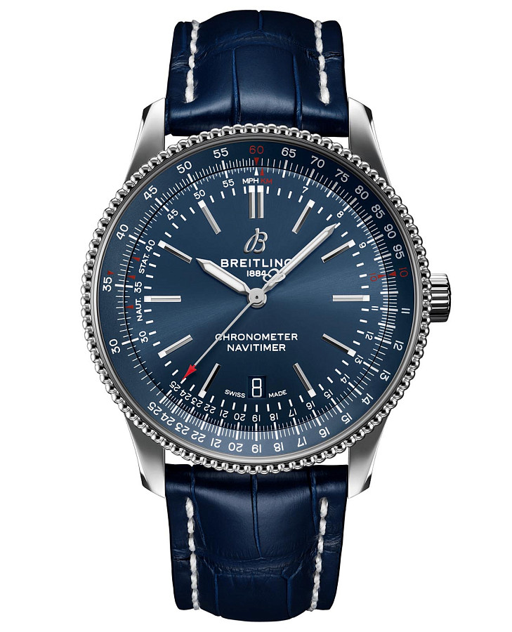 Часы Breitling Navitimer Automatic 41 A17326161C1P3 — мужские, синий