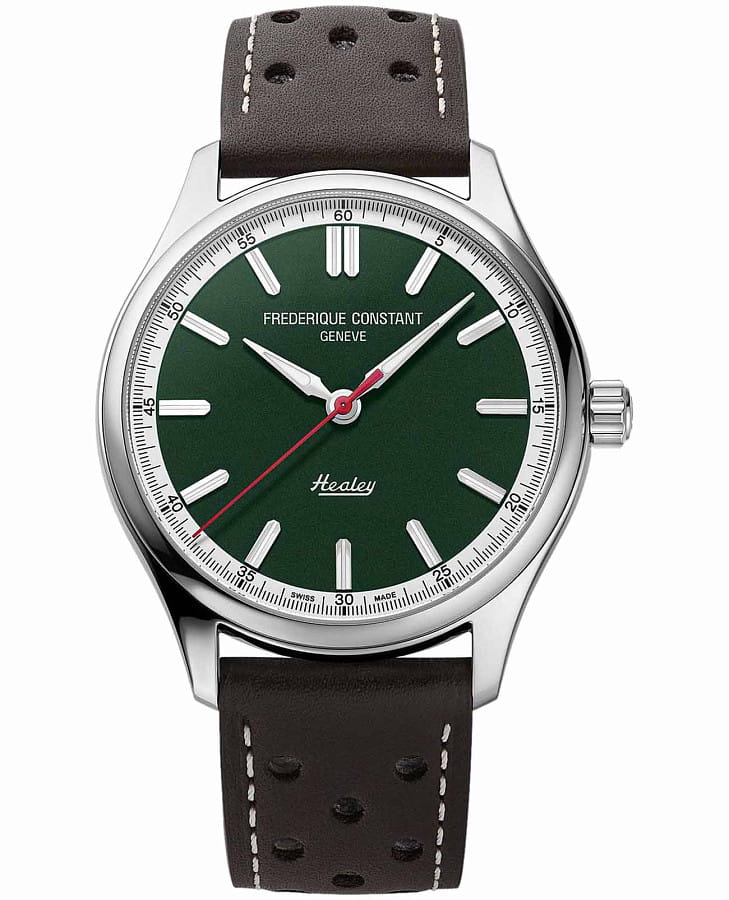 Часы Frederique Constant Vintage Rally FC-301HGRS5B26 — мужские, зеленый