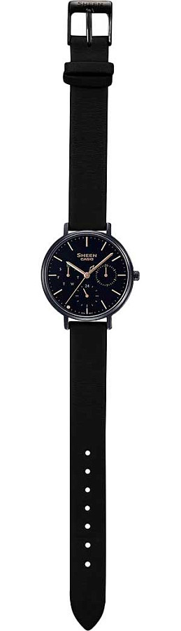 Часы Casio Sheen SHE-4541BL-1AUDF — металл сталь, Япония