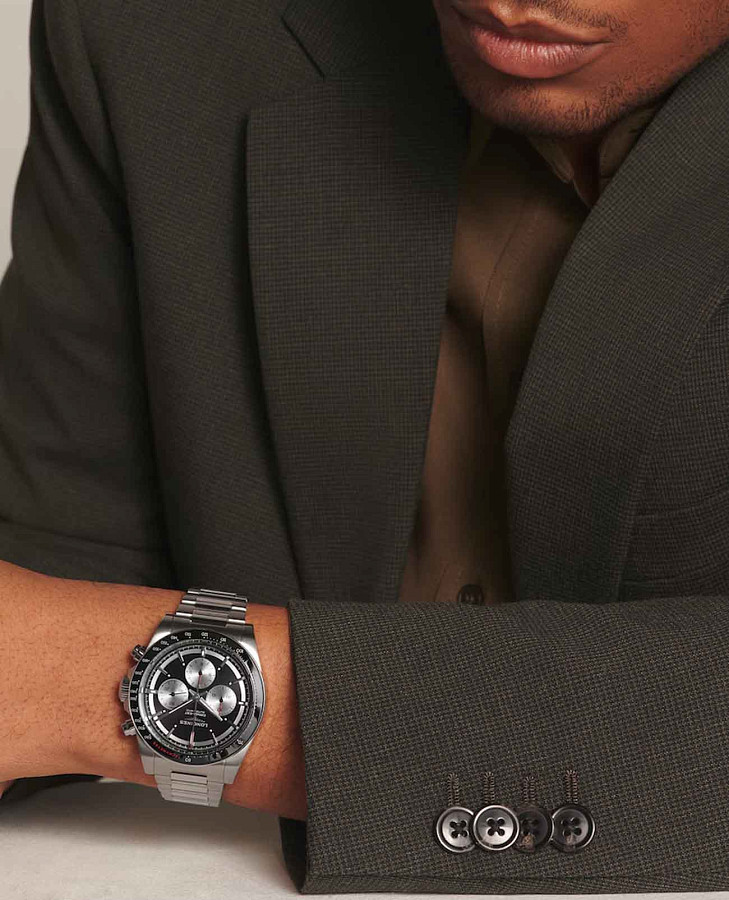Часы Longines Conquest L3.835.4.52.6 — нержавеющая сталь, мужские