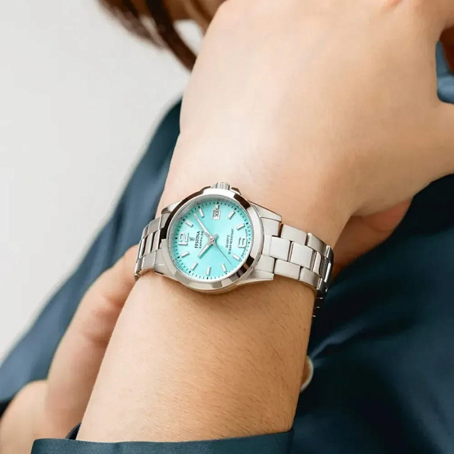 Часы Festina Swiss Made F20049/4 — сталь металл, Испания