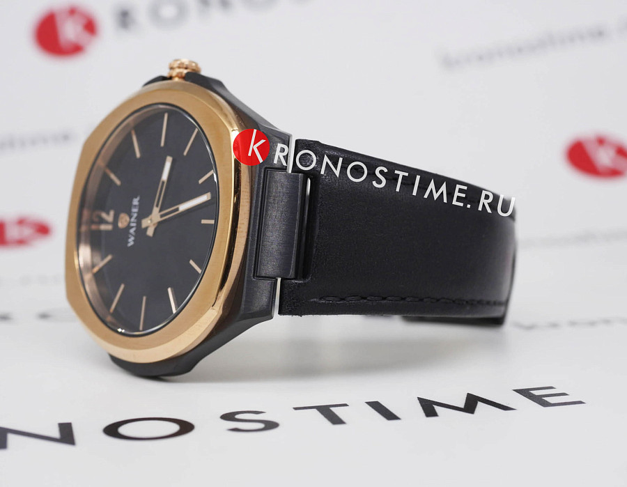 Часы Wainer Vintage WA.10120-ASET — кварцевые, Швейцария, мужские