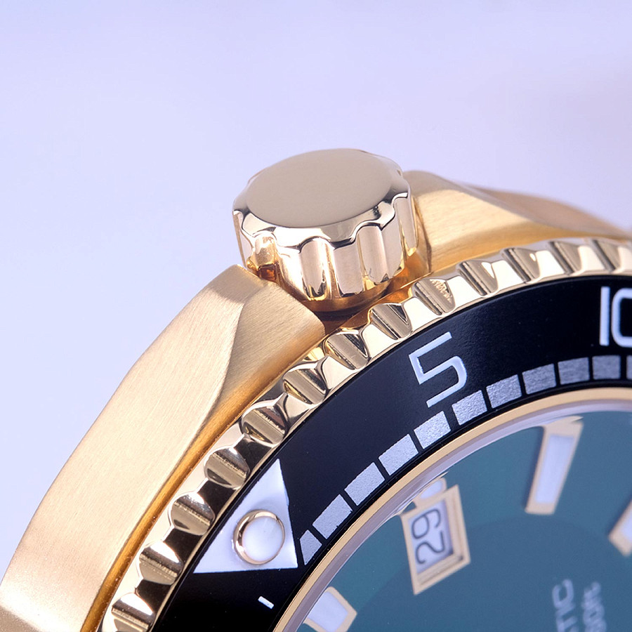 Часы Swiss Military by Chrono Automatic Dive SMA34086.06 — сталь c pvd покрытием, мужские