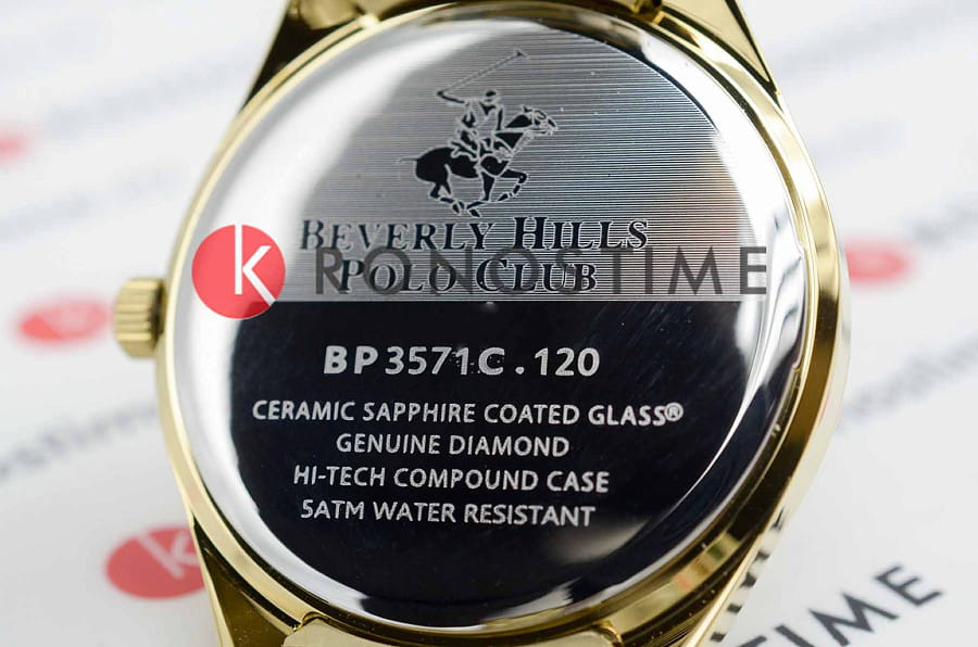 Часы Beverly Hills Polo Club BP3571C.120 — женские, нержавеющая сталь с ip-покрытием
