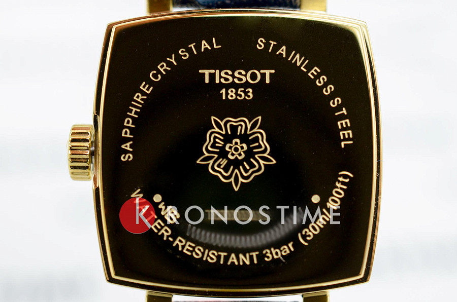 Часы Tissot Lovely Square T058.109.36.031.03 — женские, кожаный